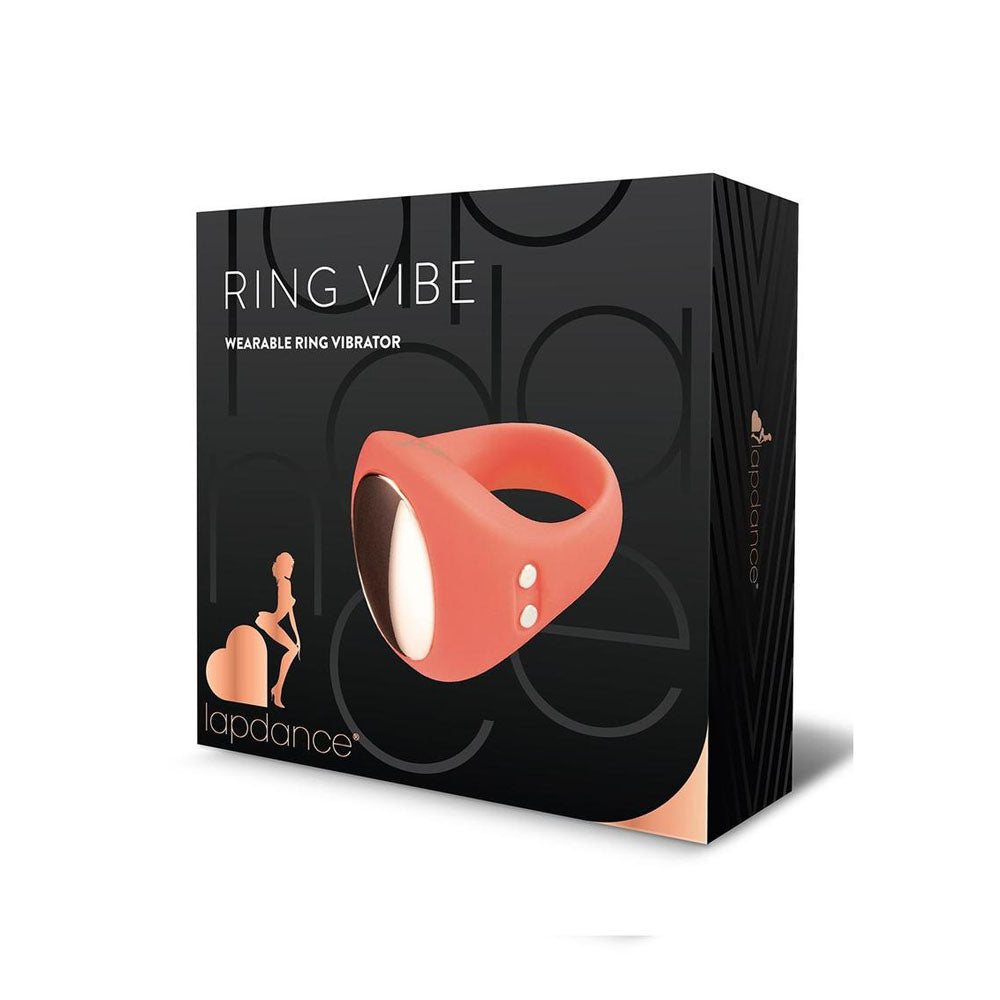 LAPDANCE Ring Vibe Wearable Ring Vibrator - Pink USB Rechargeable Ring Vibrator - Naughty by Nature Adult Store