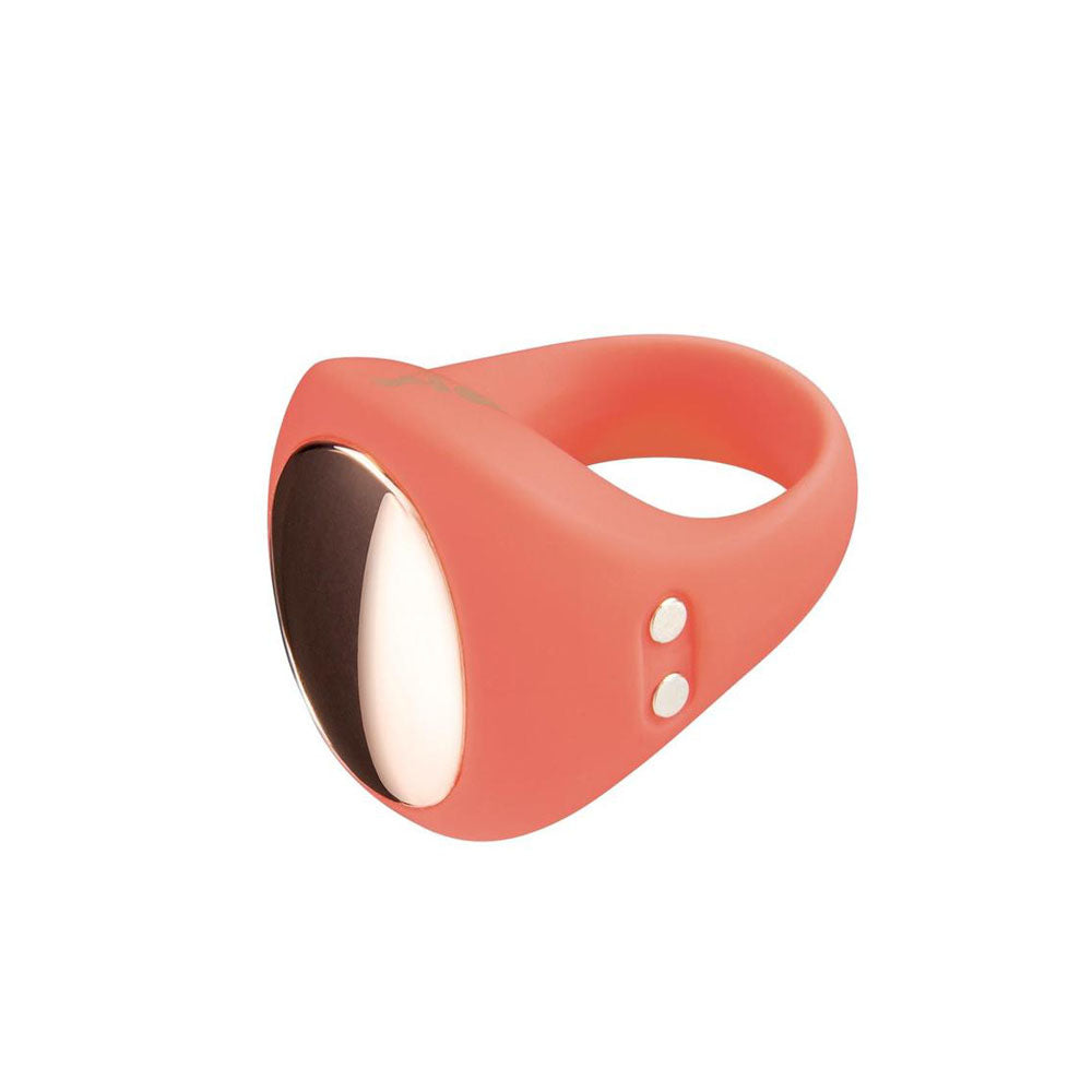 LAPDANCE Ring Vibe Wearable Ring Vibrator - Pink USB Rechargeable Ring Vibrator - Naughty by Nature Adult Store