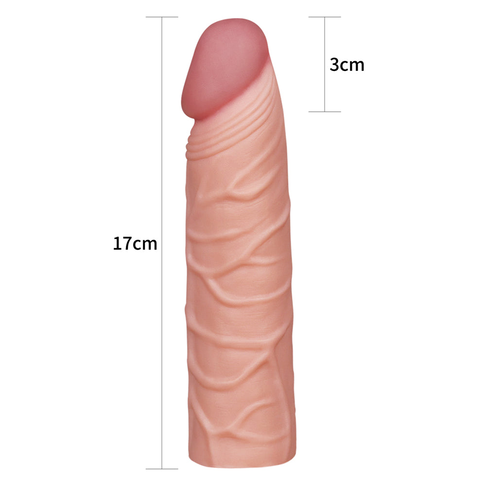 Pleasure X-Tender 1'' Sleeve - 2.5 cm (1'') Penis Extension - Naughty by Nature Adult Store