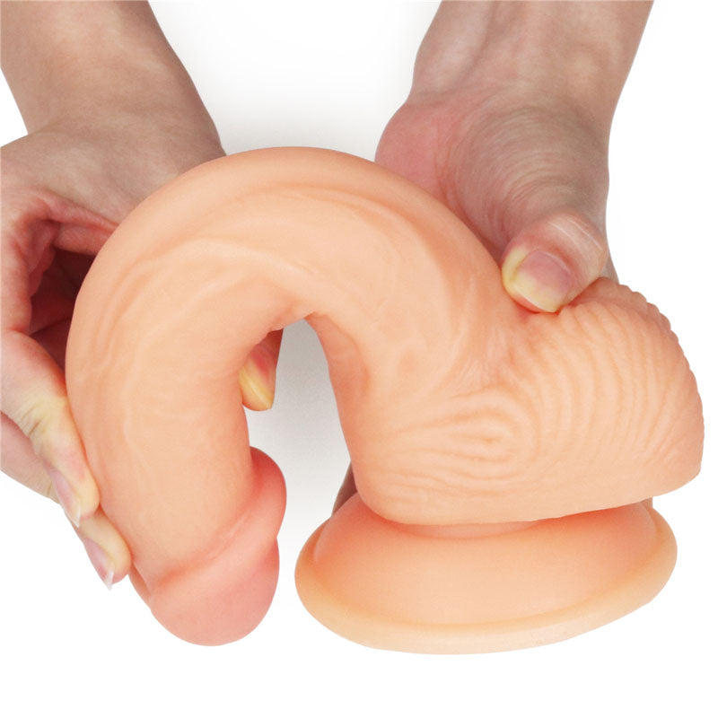 The Ultra Soft Dude - Flesh 20.3 cm (8'') Dong - Naughty by Nature Adult Store