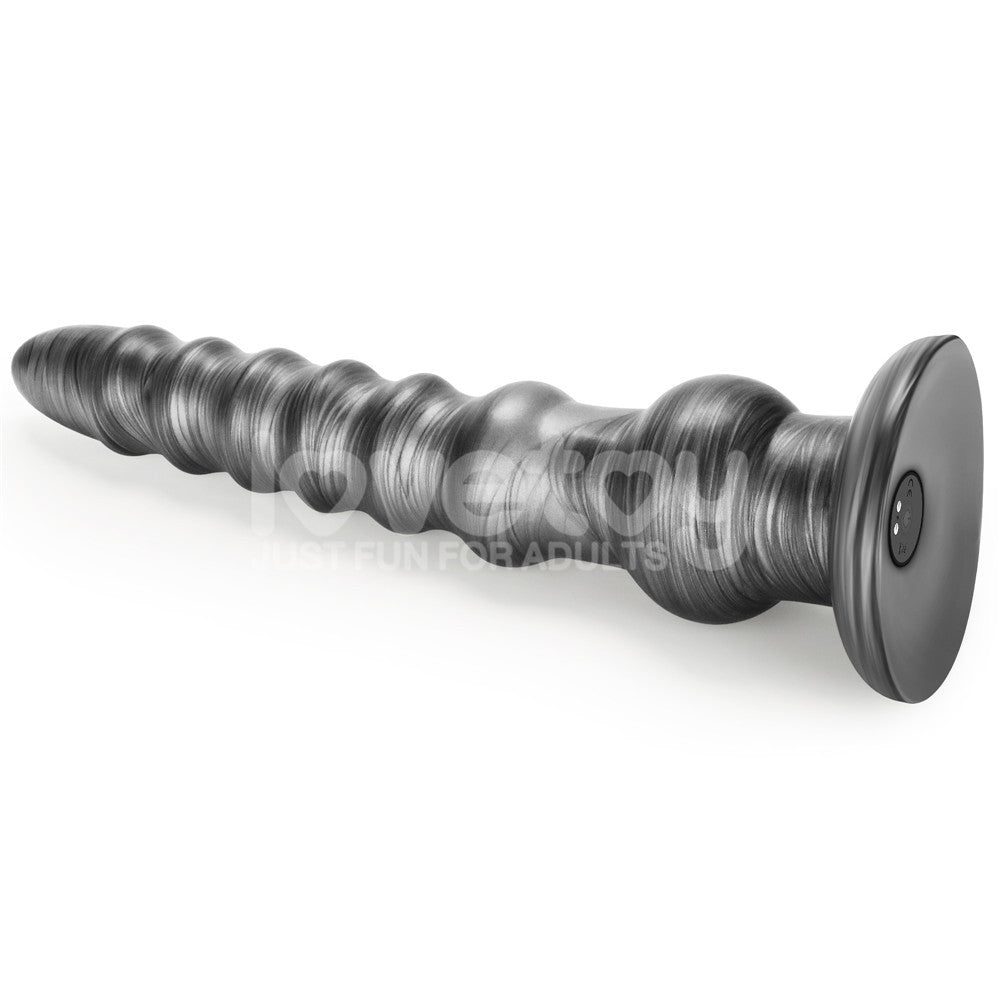 King Sized Vibrax Slider - (12.5'') USB Rechargeable Vibrating Dildo