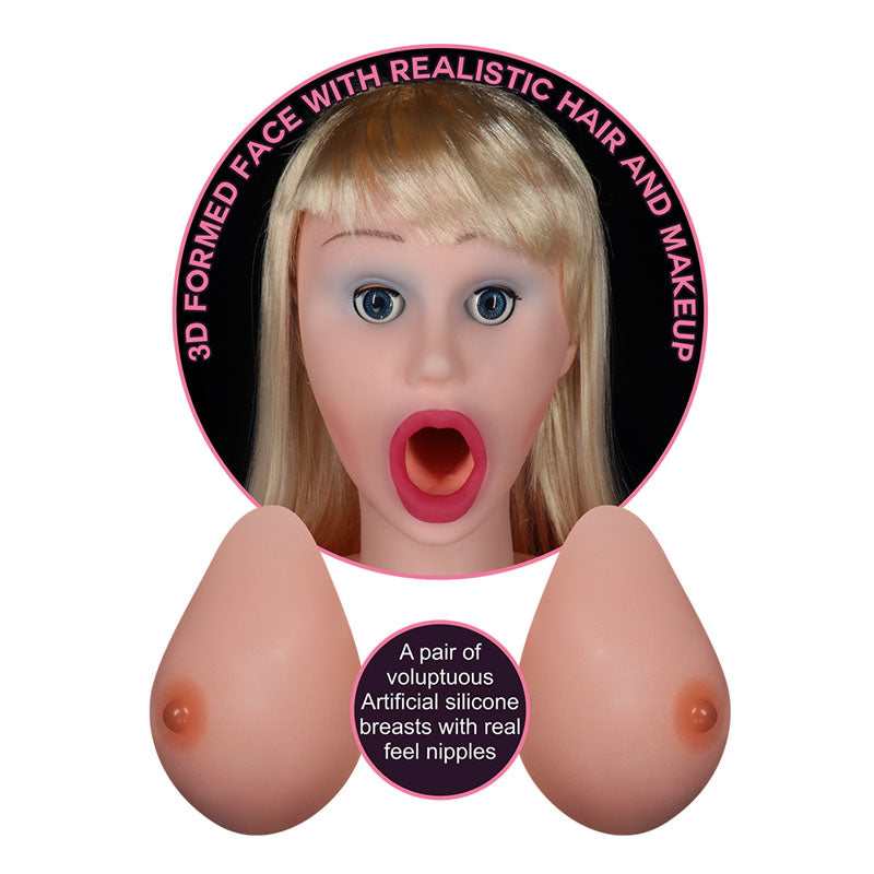 Victoria Horny Boobie Doll - Inflatable Love Doll - Naughty by Nature Adult Store