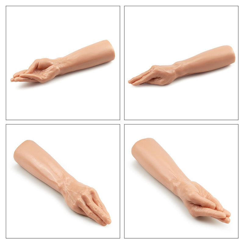 King Sized 13.5'' Realistic Magic Hand - Flesh Hand Dildo - Naughty by Nature Adult Store