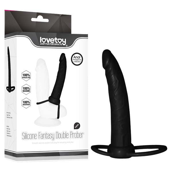 Anal Indulgence Collection Silicone Fantasy Double Prober - Naughty by Nature Adult Store