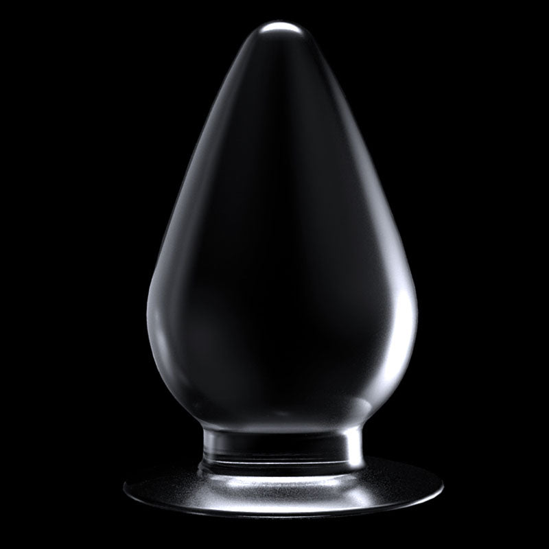 Flawless Clear Anal Plug 4.5'' - Clear - Naughty by Nature Adult Store