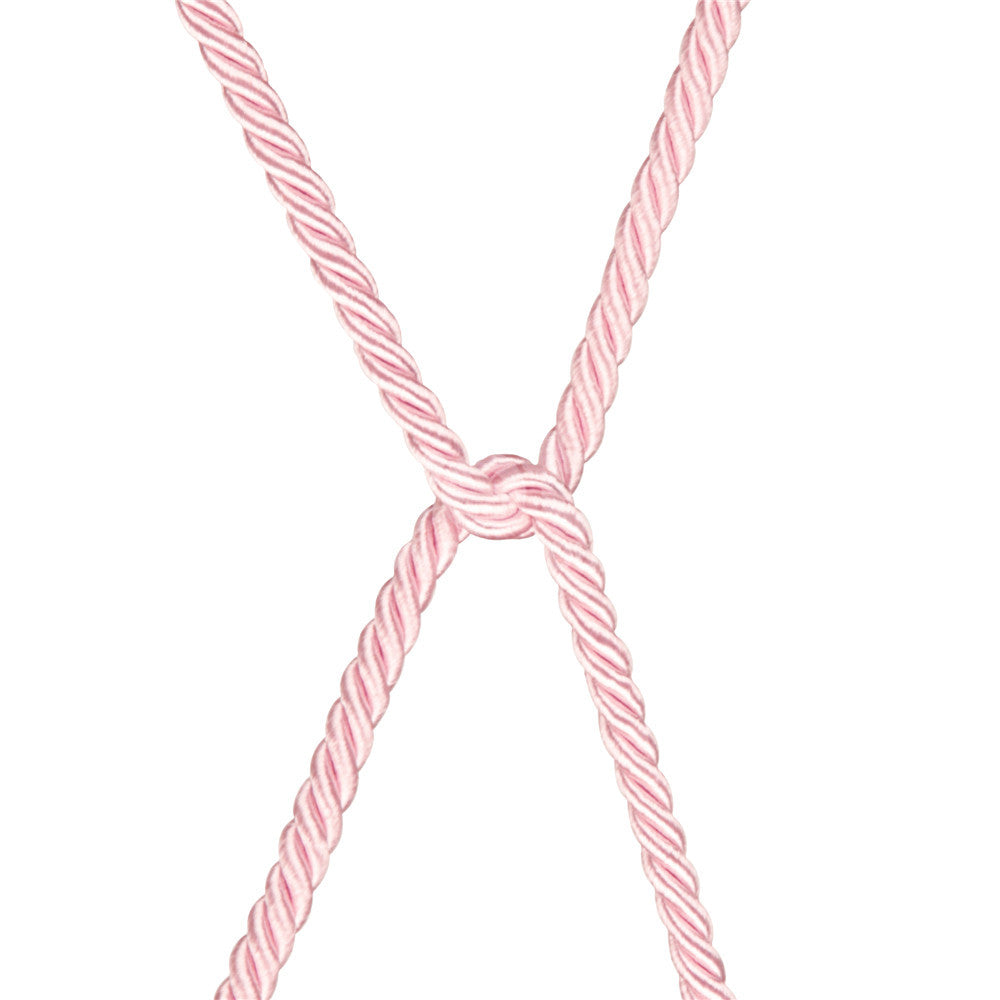 Rebellion Reign Silky Bondage Rope - Pink 10 metre length - Naughty by Nature Adult Store