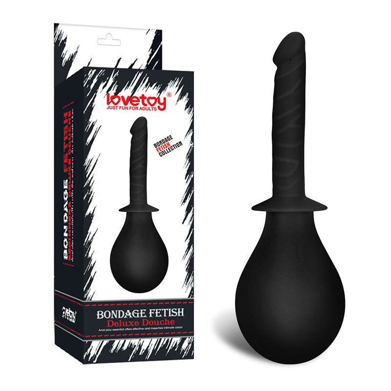 Bondage Fetish Deluxe Douche - Black Unisex Douche - Naughty by Nature Adult Store
