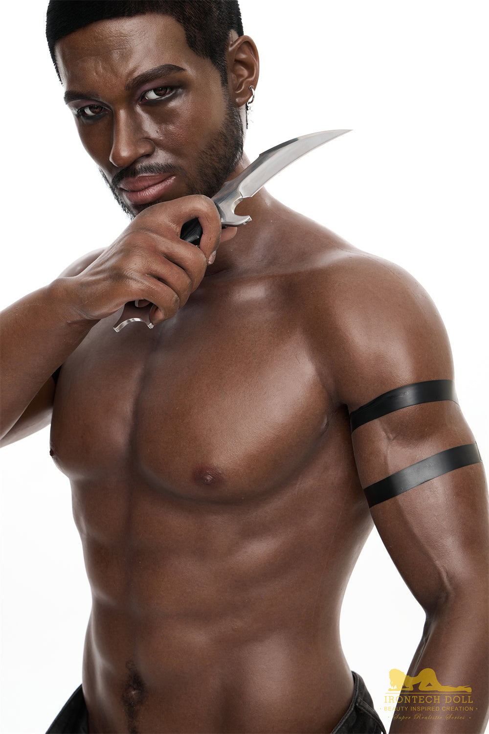 Irontech Silicone Black Male Love Doll 176cm M7 Bill