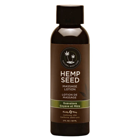 Hemp Seed Massage Lotion - (Guava & Blackberry) Scented - Naughty by Nature Adult Store