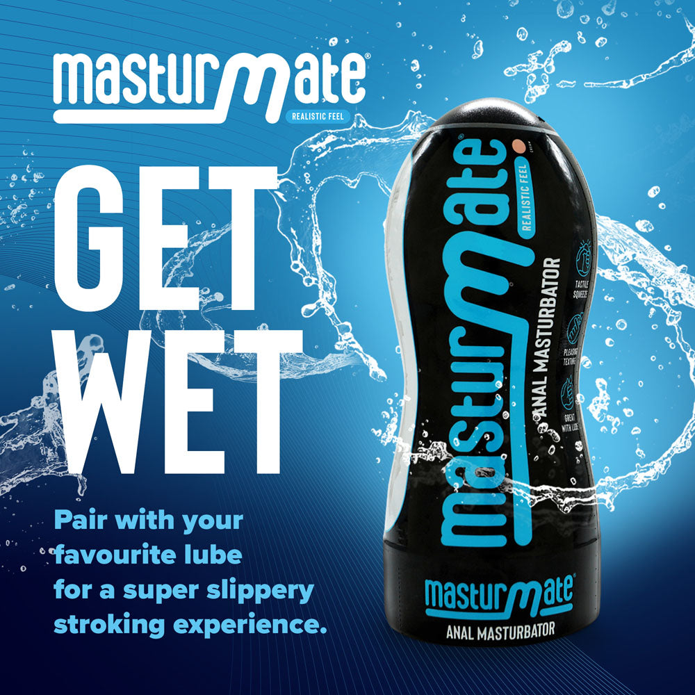 Masturmate - Butt - Cream - Flesh Anal Stroker - Naughty by Nature Adult Store