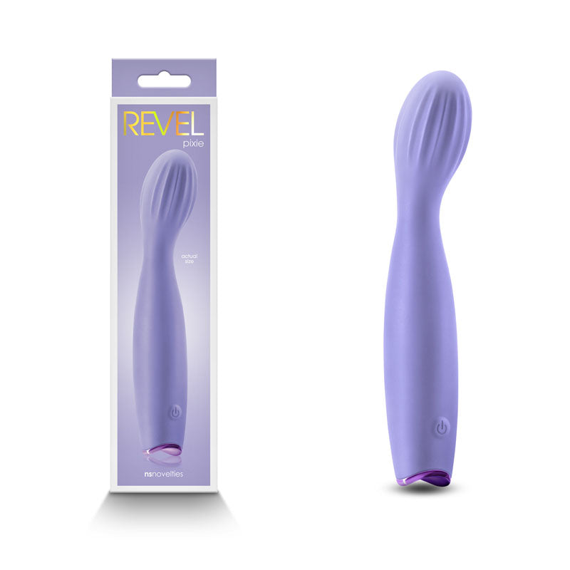 Revel Pixie - Purple Rechargeable Vibrator - Naughty by Nature Adult Store