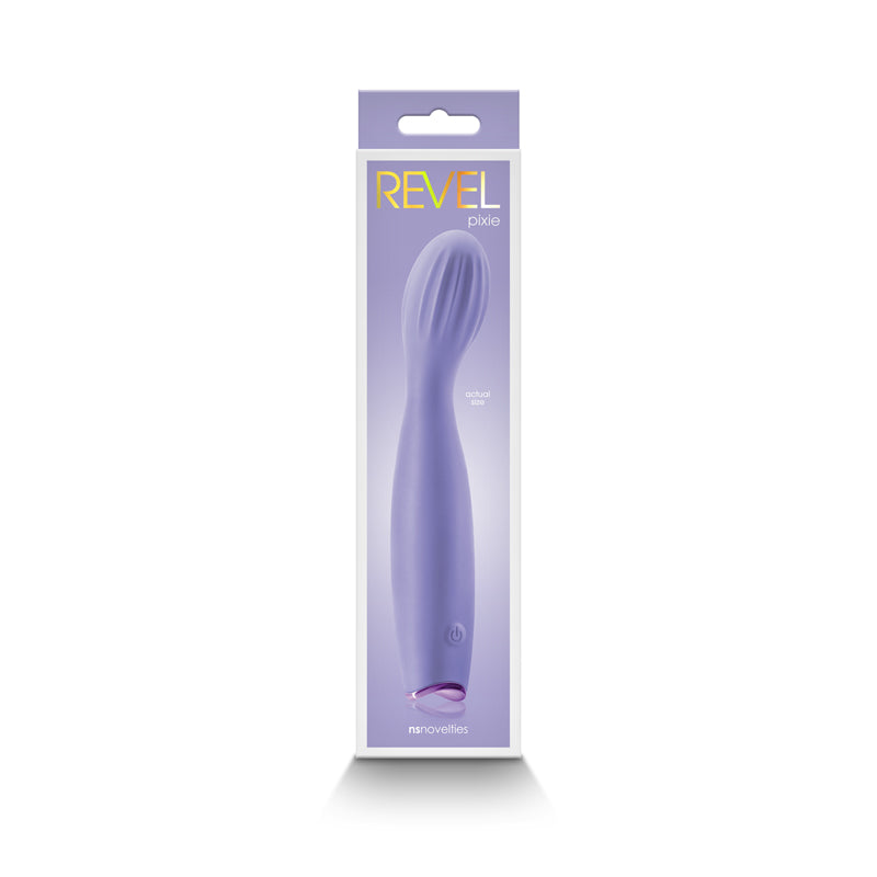 Revel Pixie - Purple Rechargeable Vibrator - Naughty by Nature Adult Store