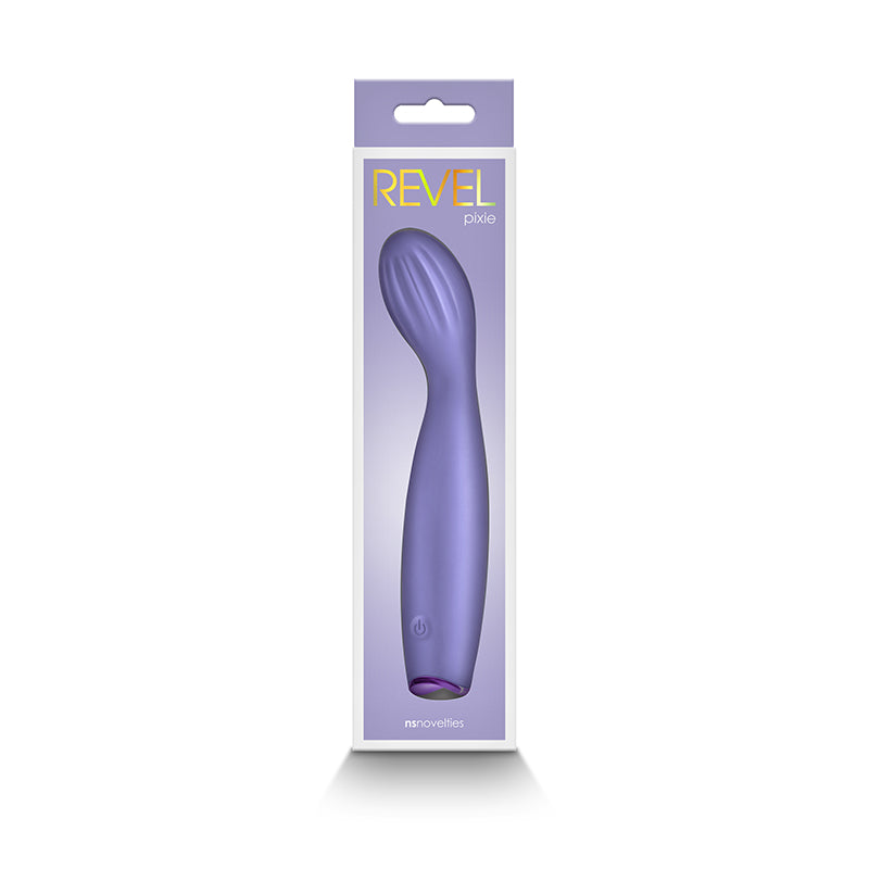 Revel Pixie - Purple Rechargeable Vibrator - Naughty by Nature Adult Store