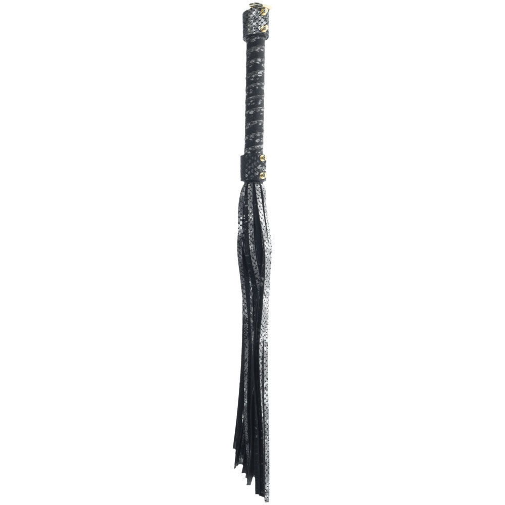 OUCH! Florence Collection - Flogger - Black Flogger Whip - Naughty by Nature Adult Store