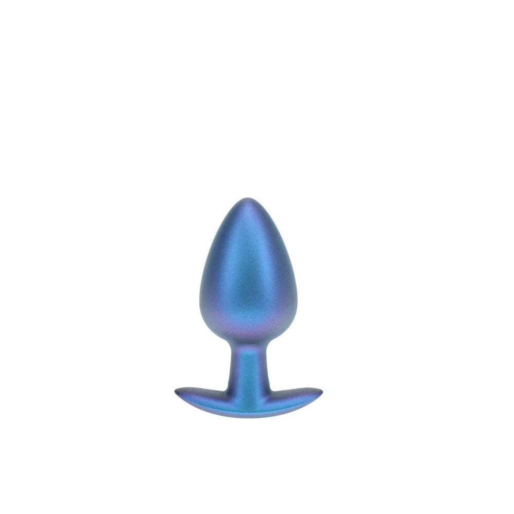 OUCH! Anal Plug - Large - Metallic Blue - Naughty by Nature Adult Store
