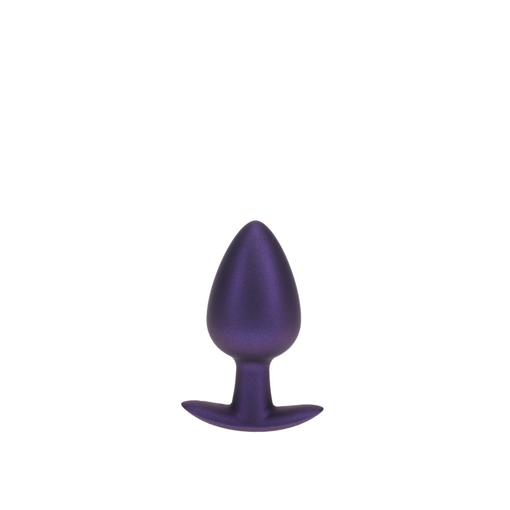 OUCH! Anal Plug - Large - Metallic Purple - Naughty by Nature Adult Store