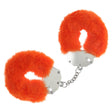 OUCH! Heavy-Duty Fluffy Cuffs - Orange - Naughty by Nature Adult Store