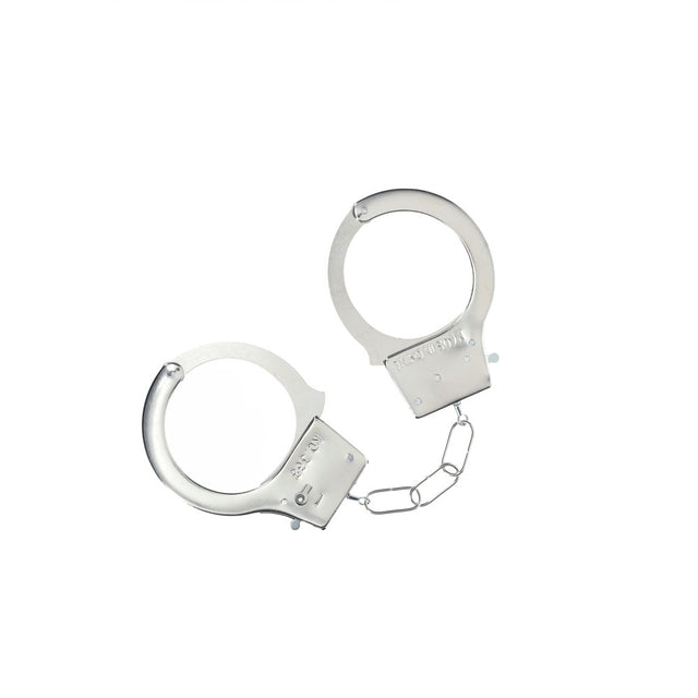 OUCH! Classic Metal Cuffs - Silver - Naughty by Nature Adult Store