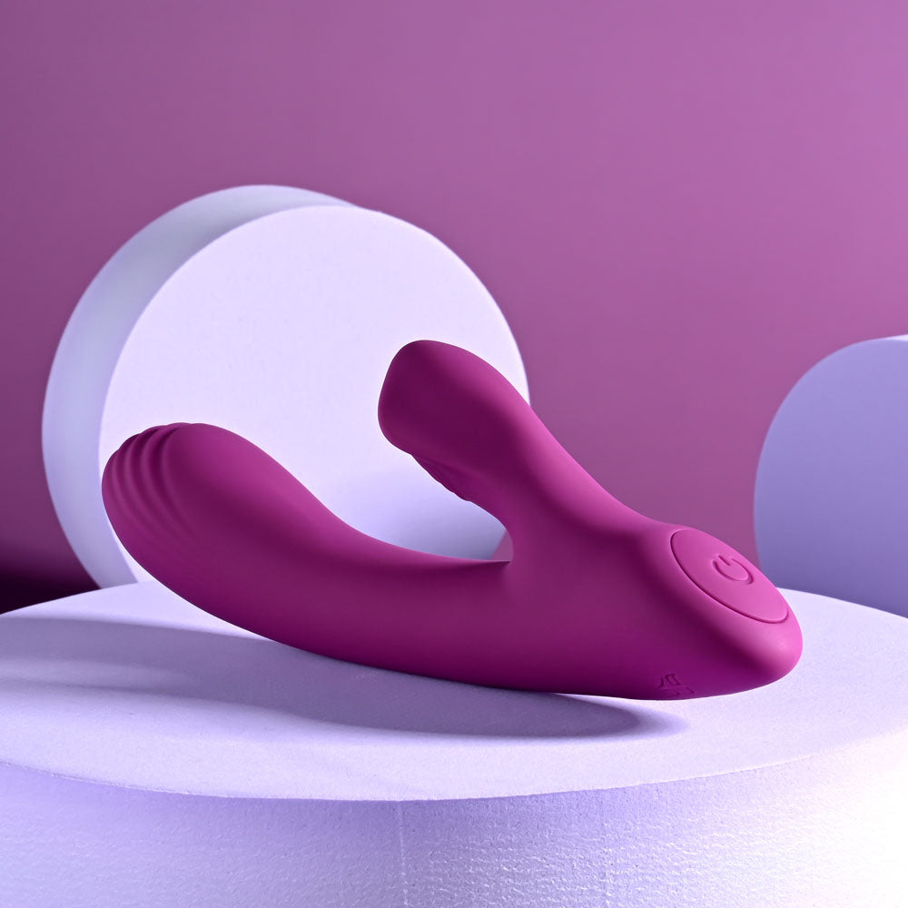 Playboy Pleasure BITTY BUNNY - Purple 14.7 cm USB Rechargeable Rabbit Vibrator - Naughty by Nature Adult Store