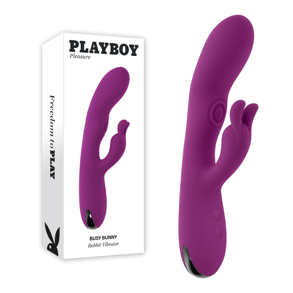Playboy Pleasure BUSY BUNNY with Tapping Shaft - Naughty by Nature Adult Store