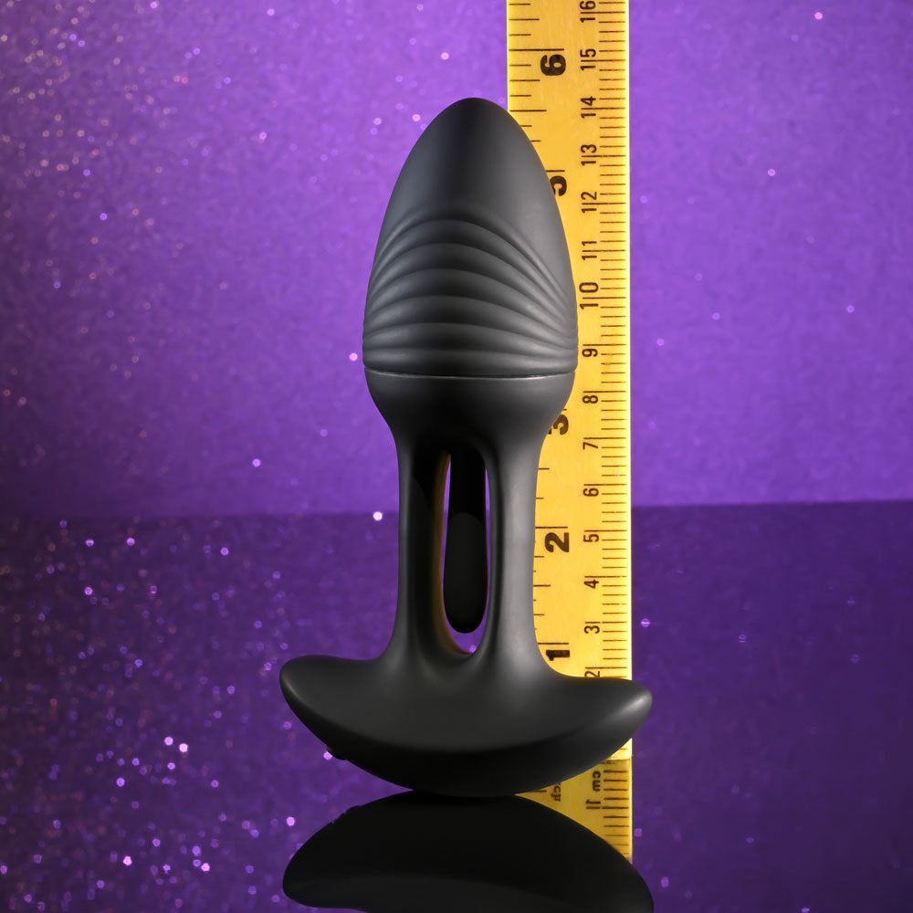 Playboy Pleasure Rim Shot Vibrating Butt Plug 11.4 cm