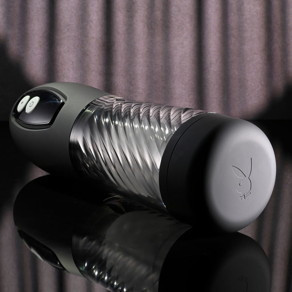 Playboy Pleasure WHIRLWIND -  Thrusting and Spinning Auto Stroker - Naughty by Nature Adult Store