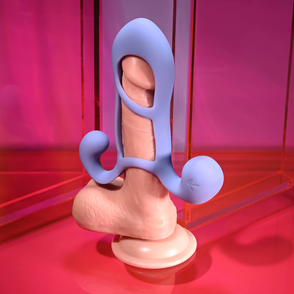 Playboy Pleasure FANTASY CAGE - Vibrating Penis Sleeve