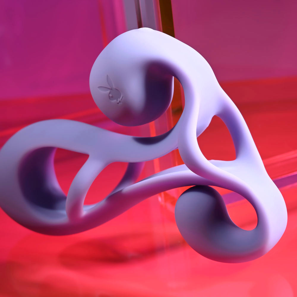 Playboy Pleasure FANTASY CAGE - Vibrating Penis Sleeve