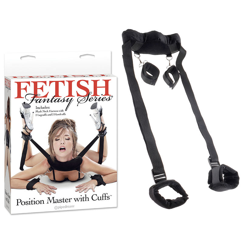 Fetish Fantasy Series Position Master With Cuffs - Restraint Set - Naughty by Nature Adult Store