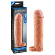 Fantasy X-Tensions Perfect 2'' Extension With Ball Strap - Flesh Penis Extension Sleeve with Ball Strap - Naughty by Nature Adult Store