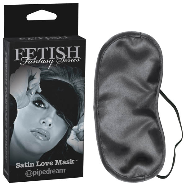 Fetish Fantasy Series Limited Edition Satin Love Mask - Black Eye Mask - Naughty by Nature Adult Store