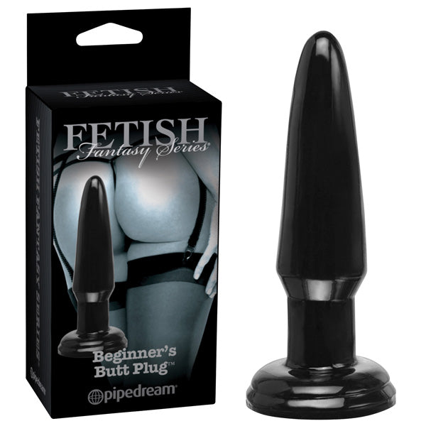 Fetish Fantasy Series Limited Edition Beginner's Butt Plug - Black 9.5 cm (3.75'') Butt Plug - Naughty by Nature Adult Store