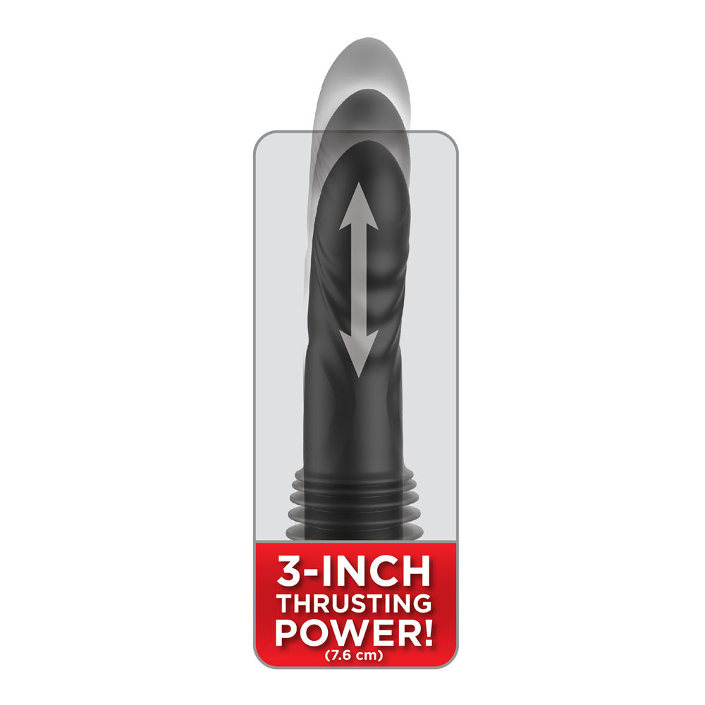 FFS Ultimate Silicone Thruster - Black - USB Rechargeable Vibrator - Naughty by Nature Adult Store