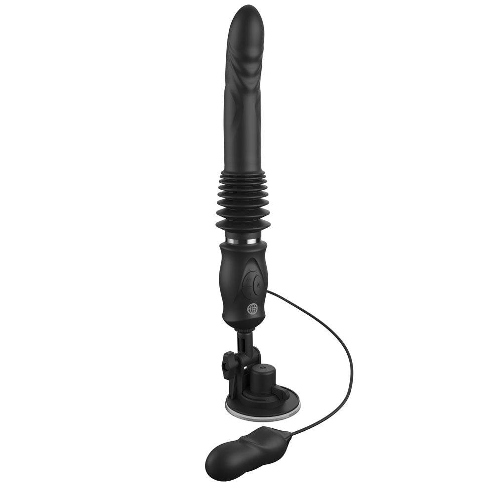 FFS Ultimate Silicone Thruster - Black - USB Rechargeable Vibrator - Naughty by Nature Adult Store