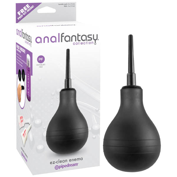Anal Fantasy Collection EZ-Clean Enema - Black Enema - Naughty by Nature Adult Store