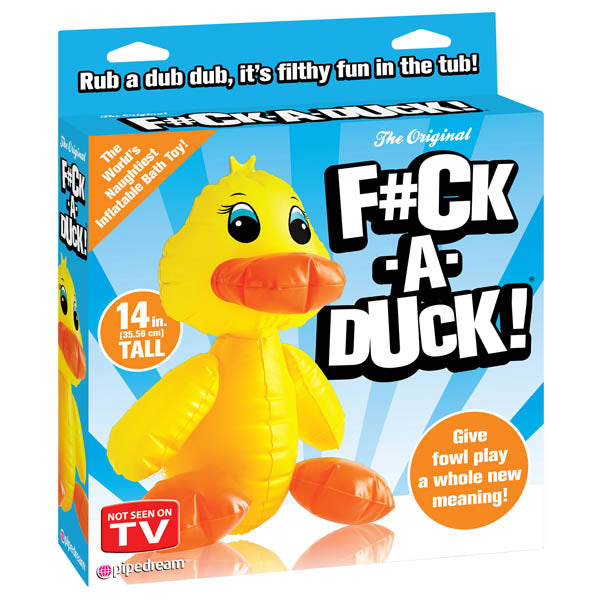 F#ck-A-Duck - Inflatable Duck - Naughty by Nature Adult Store