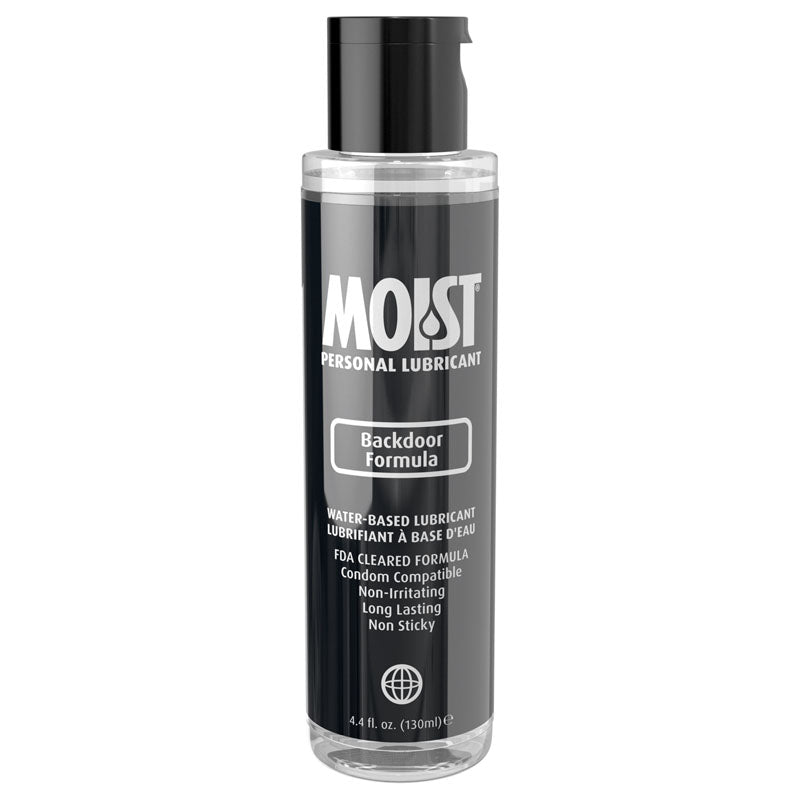 Moist Backdoor Formula - Water Based Anal Lubricant - 130 ml Bottle - Naughty by Nature Adult Store