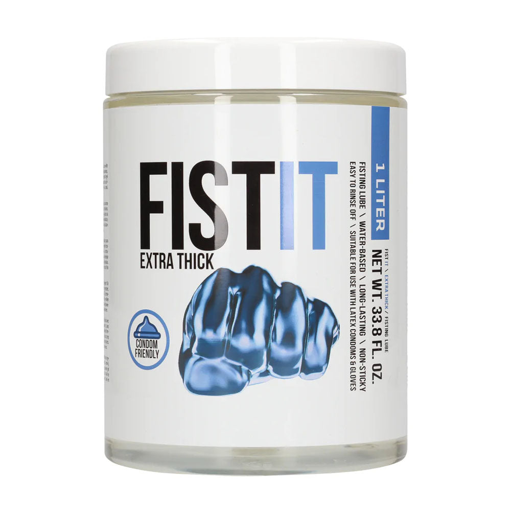 Pharmquests FistIt Extra Thick Water Based Lubricant 1000 ml Tub