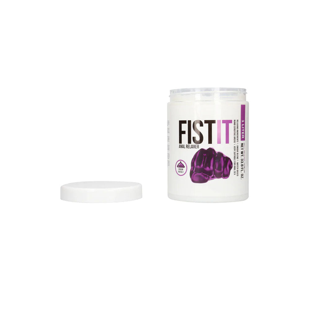 Pharmquests FistIt Anal Relaxer Water Based Lubricant 1000 Milliliter Tub