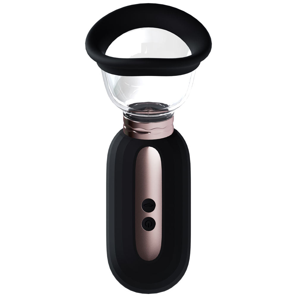 PUMPED Dazzling Auto Ladies Pump - Black - Black USB Rechargeable Ladies Pump - Naughty by Nature Adult Store