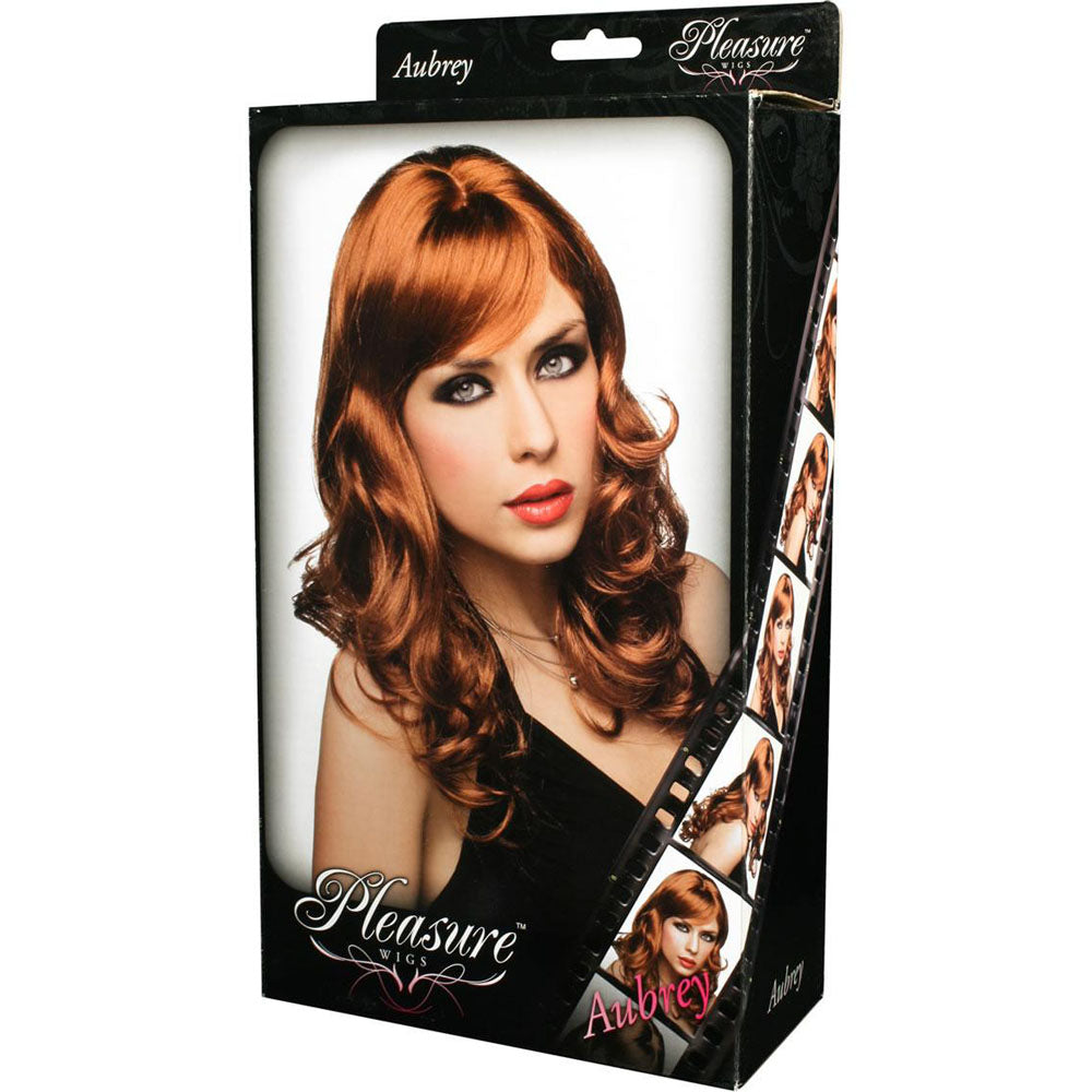 PLEASURE WIGS Aubrey - Red - Redhead Wig - Naughty by Nature Adult Store