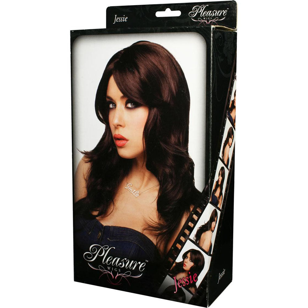 PLEASURE WIGS Jessie - Brown - Brunette Wig - Naughty by Nature Adult Store