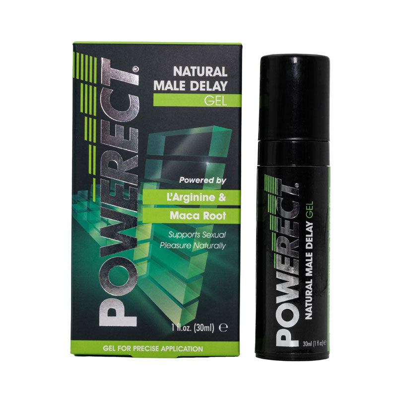 Powerect Natural Delay Serum - Male Delay Serum - 30 ml Bottle - Naughty by Nature Adult Store