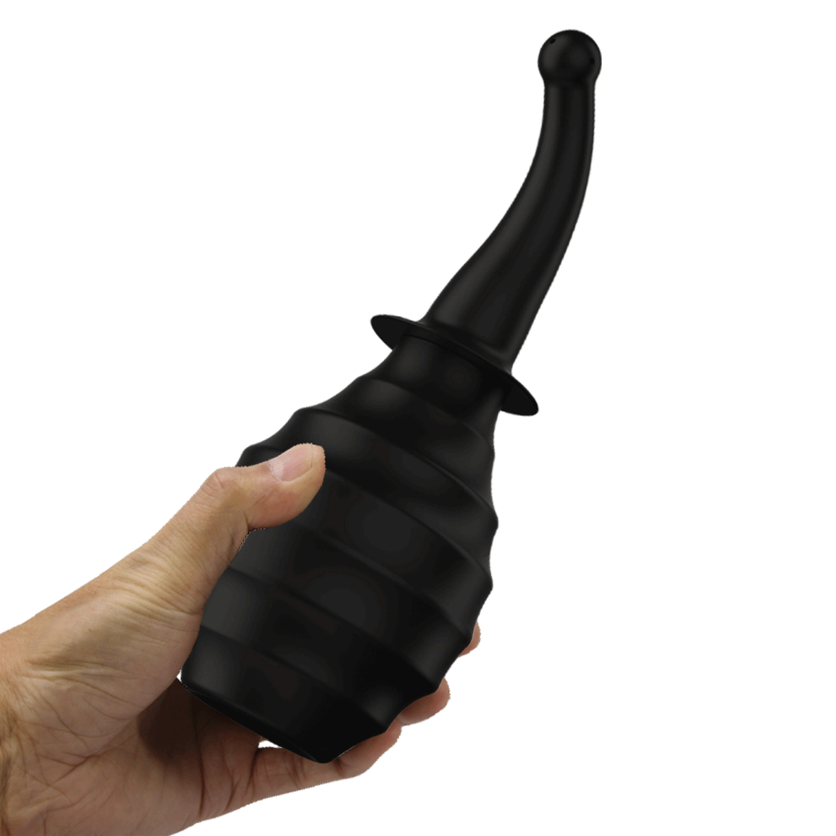 MR PLAY Anal Douche M6 - Black - 330 ml Capacity - HEALTH CARE - Naughty by Nature Adult Store