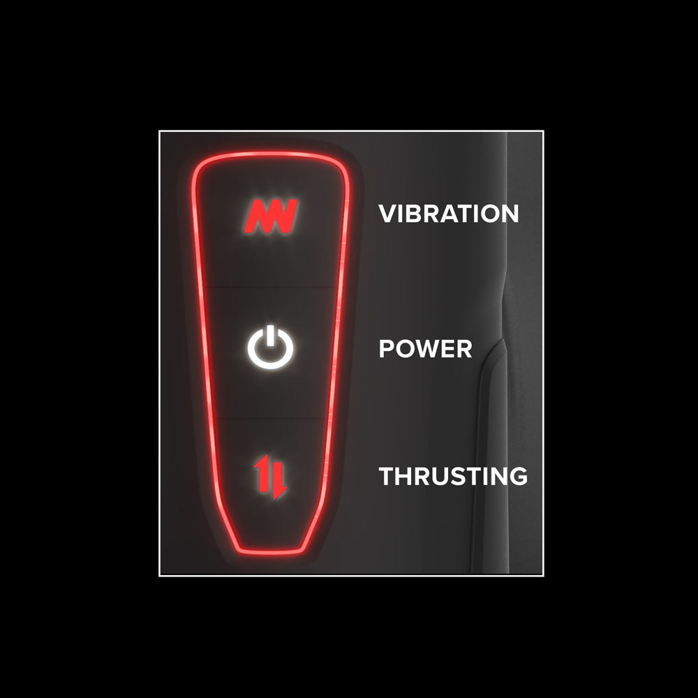 PDX Elite Milk Me Hotter - Thrusting Heating & Vibrating Auto Stroker - Naughty by Nature Adult Store
