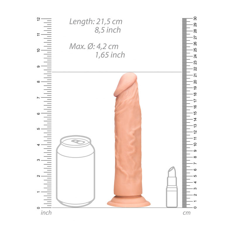 REALROCK 8'' Realistic Dildo - Flesh - Naughty by Nature Adult Store