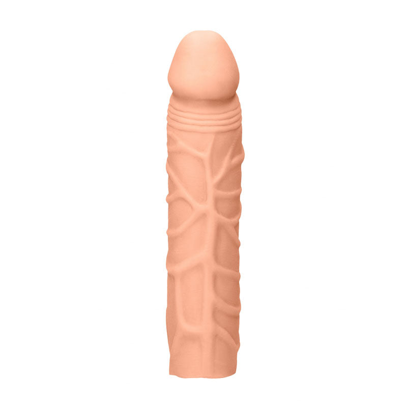 RealRock 7 Inch Penis Extender Tan Sleeve