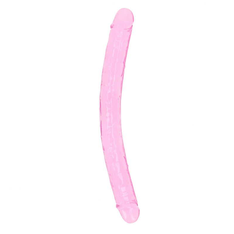 REALROCK 45 cm Double Dong - Pink - Pink 45 cm (18'') Double Dong - Naughty by Nature Adult Store
