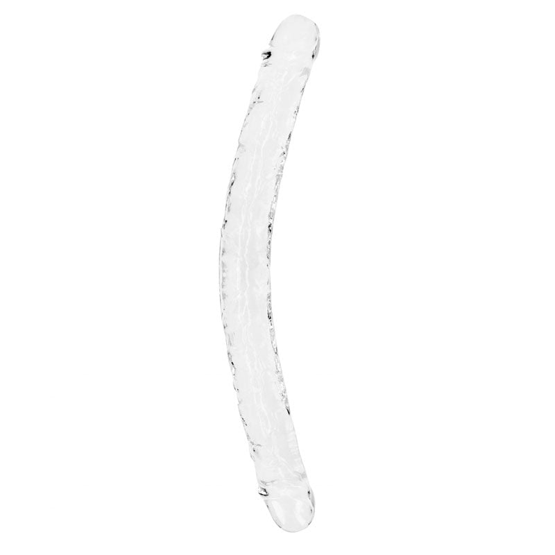 REALROCK 45 cm Double Dong - Clear - Clear 45 cm (18'') Double Dong - Naughty by Nature Adult Store