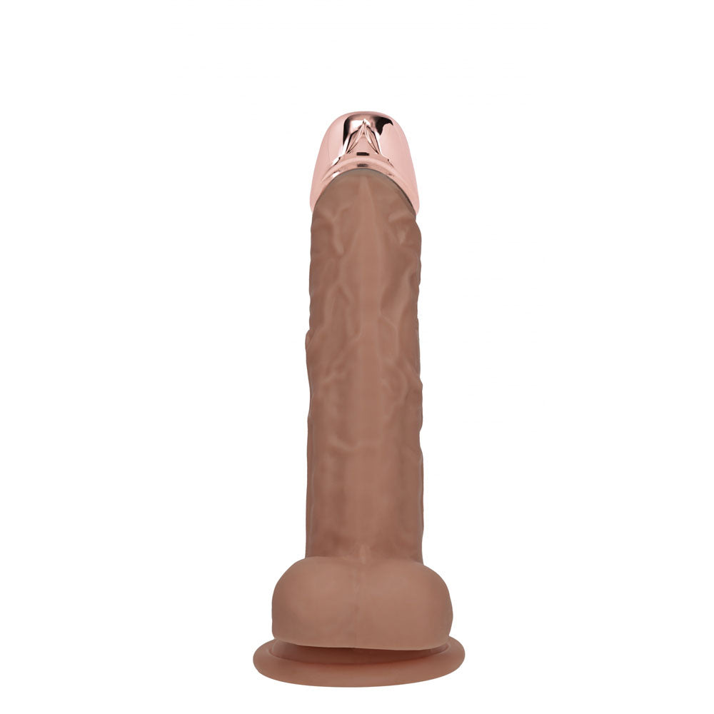 RealRock Metal Head 6 Inch Dildo Vibrating Wireless Remote